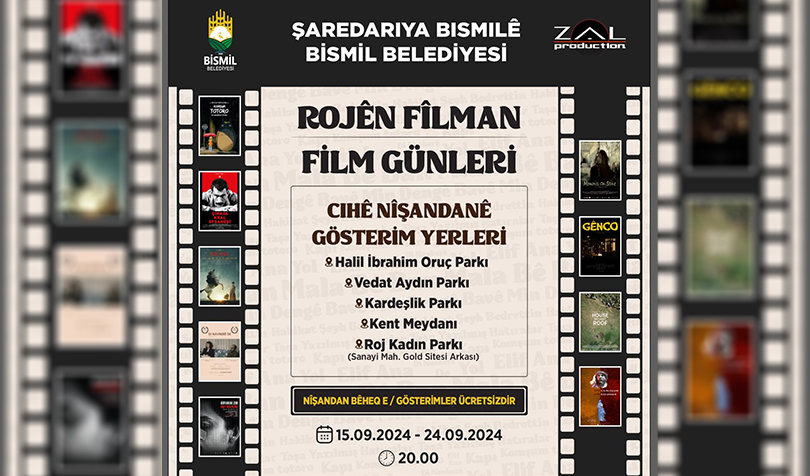 Bismil'de 'Açık Hava Film Günleri' Başlıyor