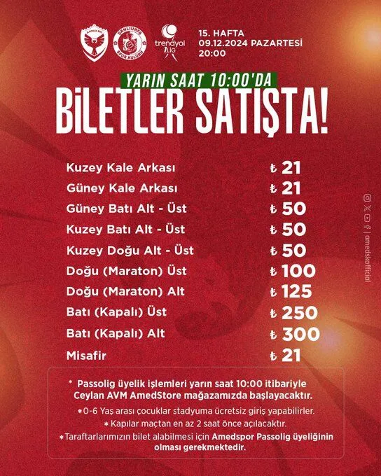 Amedspor Maç