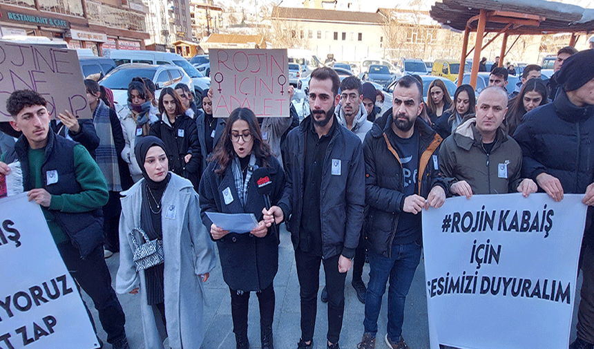 Hakkari Üniversitesi öğrencilerinden Rojin Kabaiş için adalet çağrısı