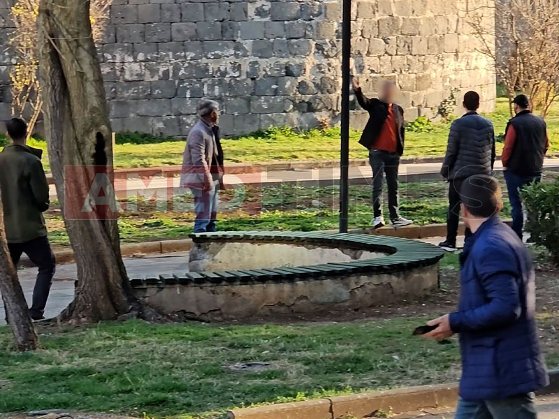 Diyarbakır'da Alkollü Şahıslar Kadını Taciz Etti3