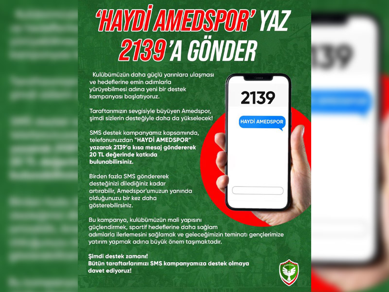 Amedspor’dan Dev Dayanışma Adımı2