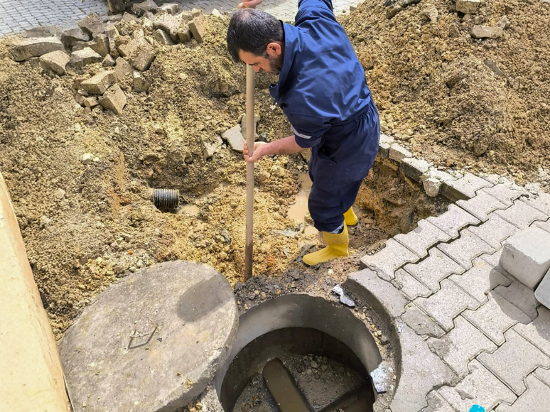 Di̇ski̇’den Lice’de Altyapı Hamlesi (3)