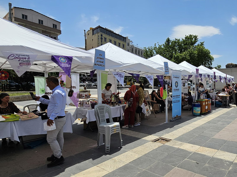 Amed Kadın Emeği Ve Kültür Sanat Buluşması Diyarbakır’da Başladı3