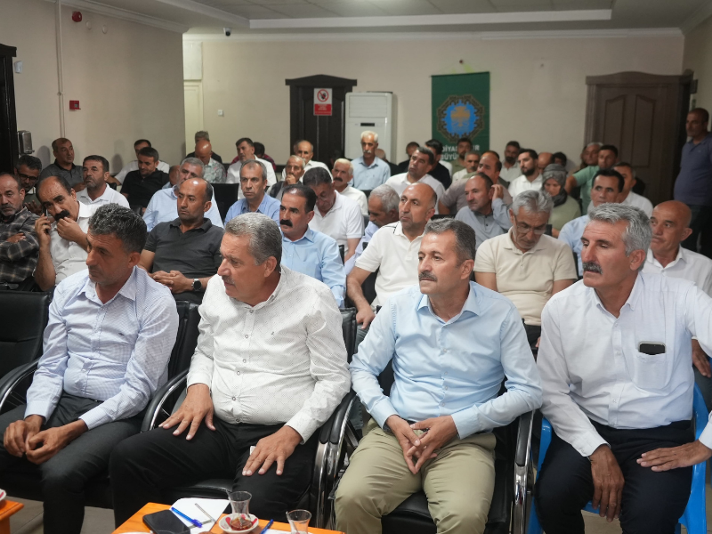 Diyarbakır Kulp’ta Muhtarlarla Sorunlar Masaya Yatırıldı (2)