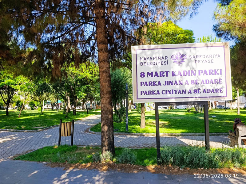 Diyarbakır’daki Kadın Parkında Mahalleli Tedirgin Acil Önlem Alınmalı2