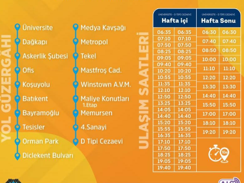 Diyarbakır’da Yeni Otobüs Hattı Hizmete Başladı