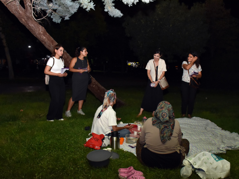 Diyarbakır’da Kadın Cinayetlerine Karşı Farkındalık Kampanyası Başladı (2)