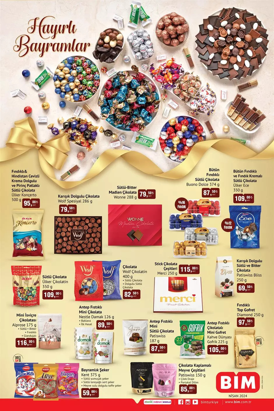 Bim Bayram Şekeri Fiyatları 2