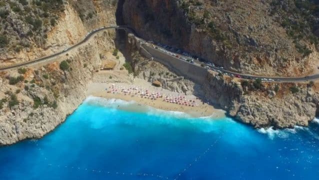 Likya Yolu’ndaki Bölünmüş Yol Projesine Çed Onayı Halk Projeye Karşı Çıkıyor (2)