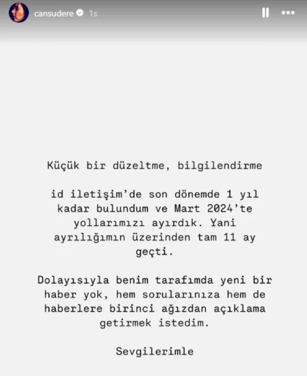 Cansu Dere, Ayşe Barım’ın Tutuklanmasının Ardından Açıklama