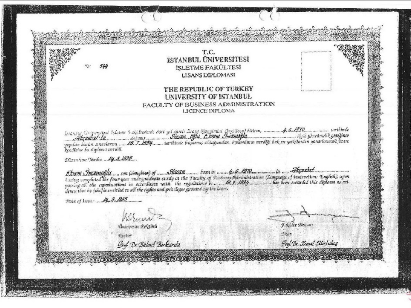 İstanbul Üniversitesi'nden İmamoğlu'nun Diploması Açıklaması