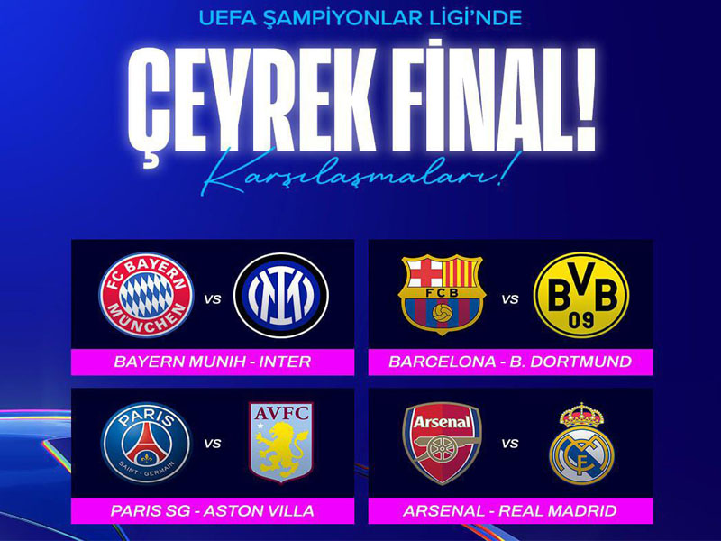 Çeyrek Final Eşleşmeleri Belli Oldu2