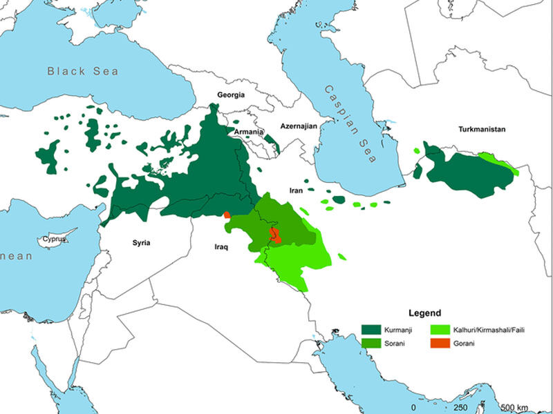 Kürtçe En Çok Hangi Ülkelerde Konuşuluyor2