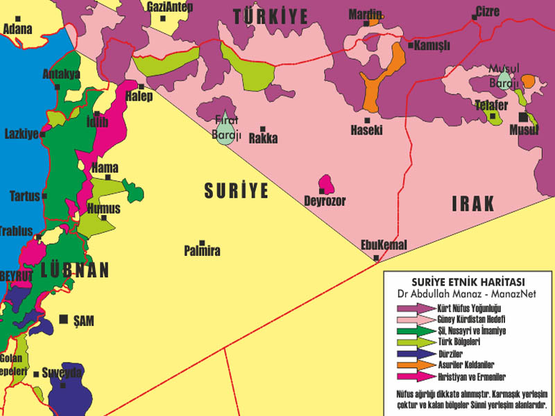Suriye’nin Etnik Ve Dini Yapısı1