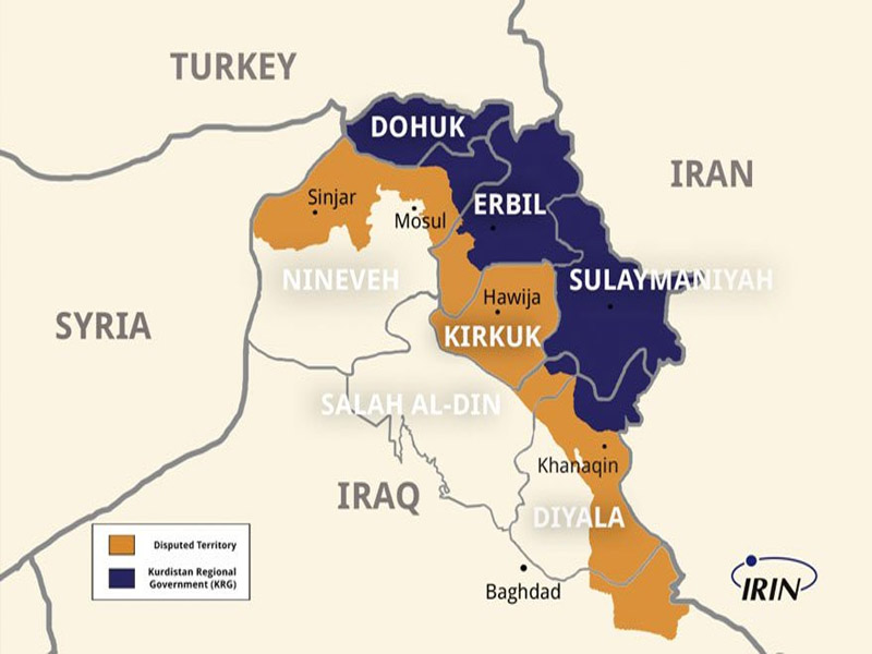 Irak Kürdistanı Şehirleri Ve Coğrafi Dağılımı1