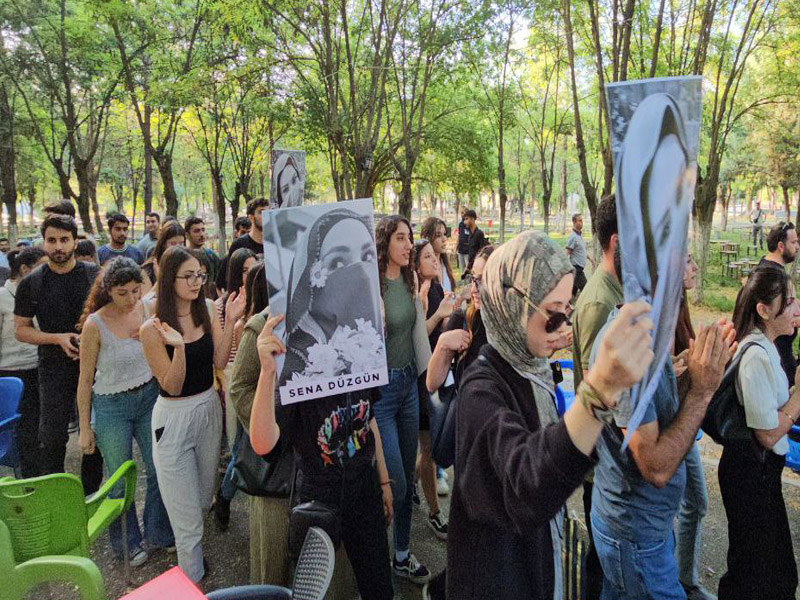 Diyarbakır’da Jin Jiyan Azadi Sloganlarıyla Sena Düzgün Anıldı3