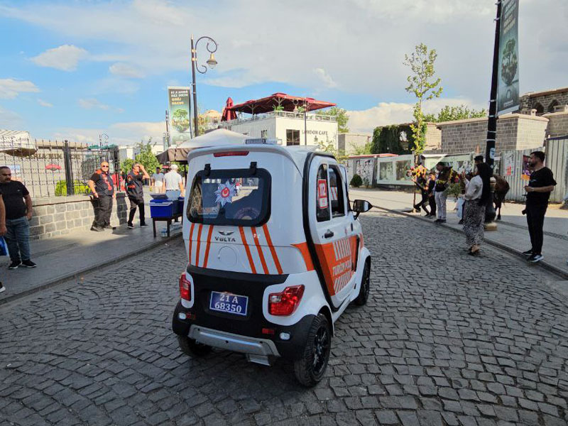Diyarbakır’da Turist Polislerin Yeni Araçları Tanıtıldı3