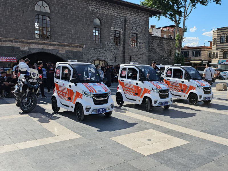 Diyarbakır’da Turist Polislerin Yeni Araçları Tanıtıldı5