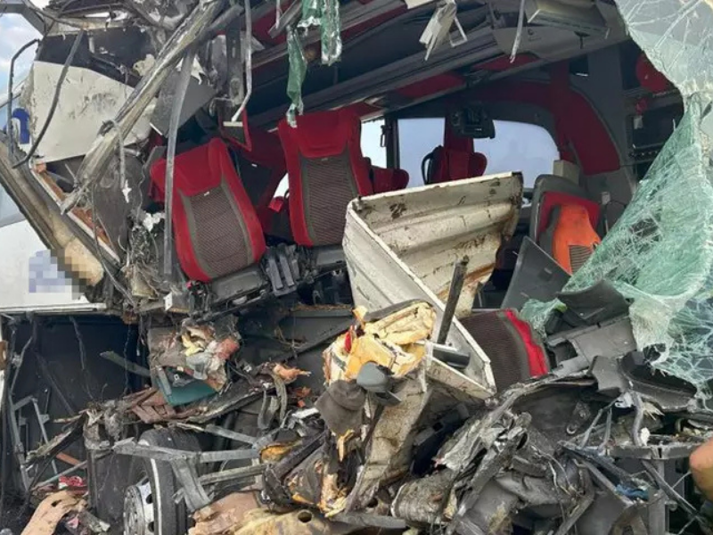 Batman’a Giden Otobüs Dehşeti Yaşadı Yaralılar Var!