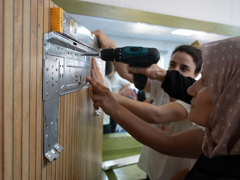 Diyarbakır’da Kadınlara Klima Ve Mobilya Eğitimi (4)