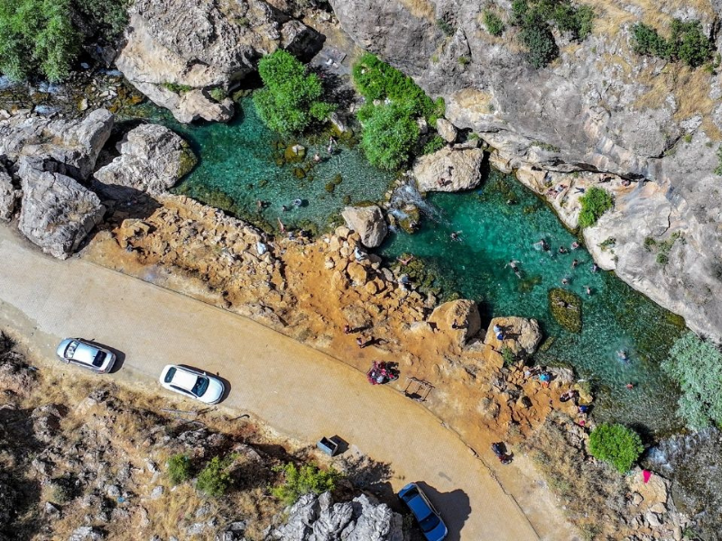 Diyarbakır’da Yaz Aylarında Serin Noktalar Dolup Taşıyor (1)