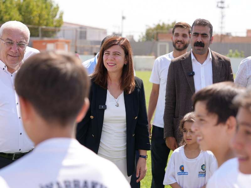 Diyarbakır’da Yaz Spor Okullarına Eşbaşkan Desteği (2)