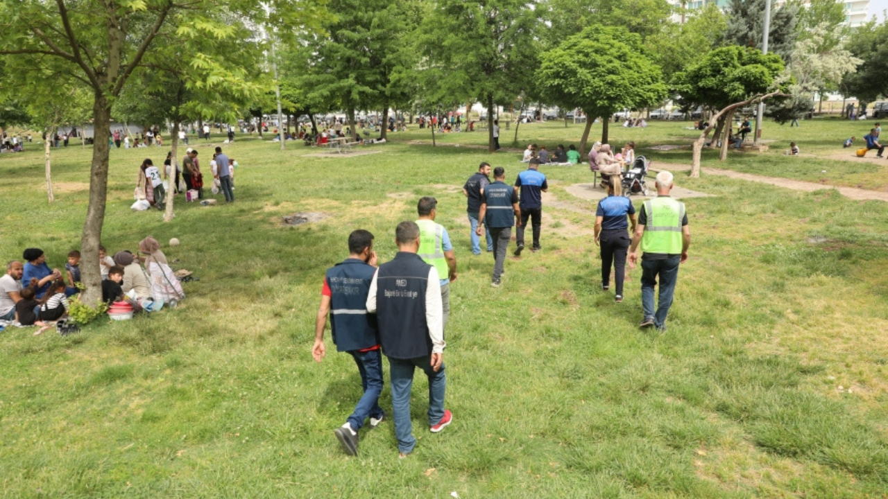 Diyarbakır Newroz Parkı’nda mangal ve semaver kullanımı için yeni uygulama