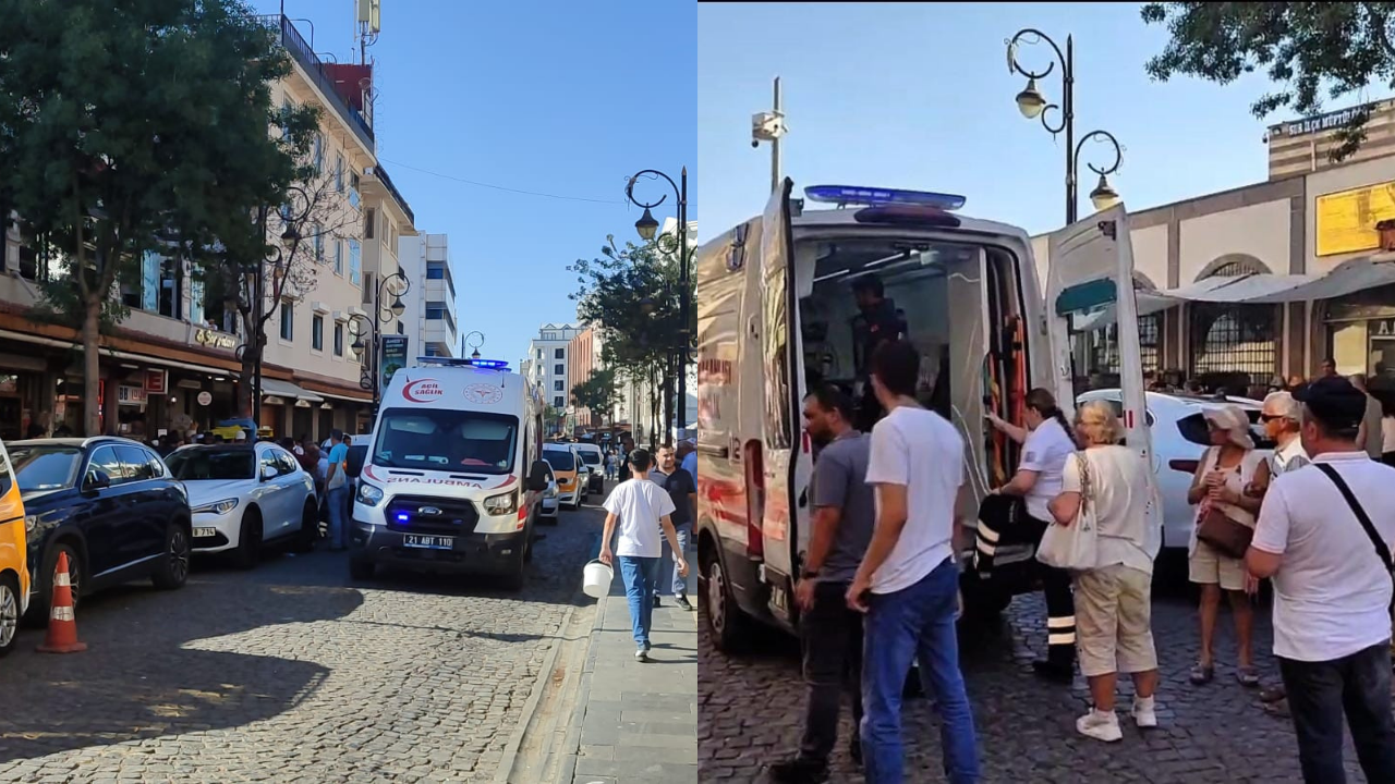 Diyarbakır'da bir turist sıcaktan bayıldı