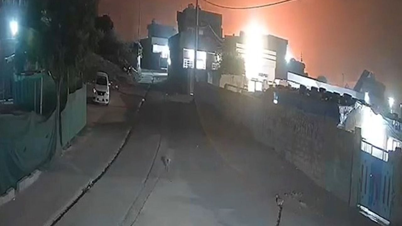 Kürdistan Bölgesinin başkentinde şiddetli patlama sesi