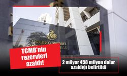 TCMB'nin rezervleri azaldı!