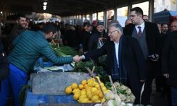 Başkan Büyükkılıç’tan Semt Pazarına ziyaret