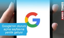 Google'nin oturum açma sayfasına yenilik geliyor