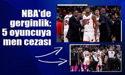 NBA'de gerginlik: 5 oyuncuya men cezası