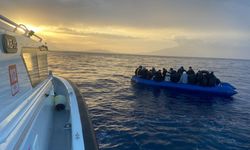 3 çocuk ve 33 göçmen kurtarıldı