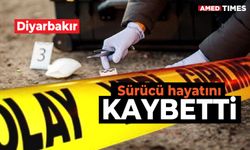 Diyarbakır kara yolunda kaza: Sürücü hayatını kaybetti