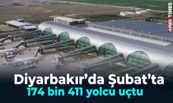 Diyarbakır’da Şubat’ta 174 bin 411 yolcu uçtu