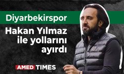 Diyarbekirspor teknik direktör Hakan Yılmaz ile yollarını ayırdı