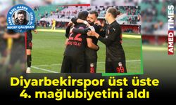 Diyarbekirspor üst üste 4. mağlubiyetini aldı