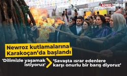 Newroz kutlamalarına Karakoçan’da başlandı