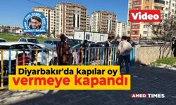 Son dakika! Diyarbakır'da kapılar oy vermeye kapandı