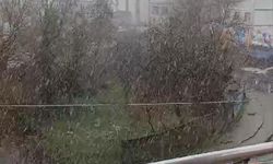 Diyarbakır’da Mart ayında kar sürprizi