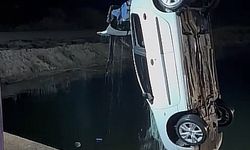 Köprüden suya uçan otomobildeki 2 kişi hayatını kaybetti