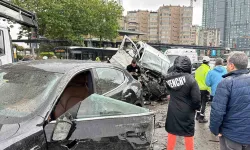 Beşiktaş'ta korkunç zincirleme kaza