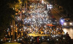 Diyarbakır'da binlerce kişi Refah'daki saldırıyı protesto etti