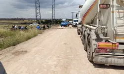 Diyarbakır'da TOKİ şirketleri ve köylüler arasında yol yapma gerginliği!