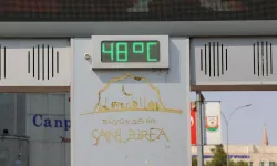 Şanlıurfa'da termometreler 48 dereceyi gösterdi