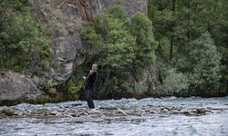 Huzur dolu Munzur Vadisi'nde kemanın sesi