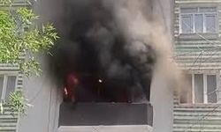 Diyarbakır'da bir apartmanda yangın çıktı