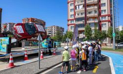 Diyarbakır’da öğrencilere trafik eğitimi verildi