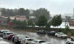 Diyarbakır’da Temmuzun ilk günü gök gürültülü yağmur yağışı